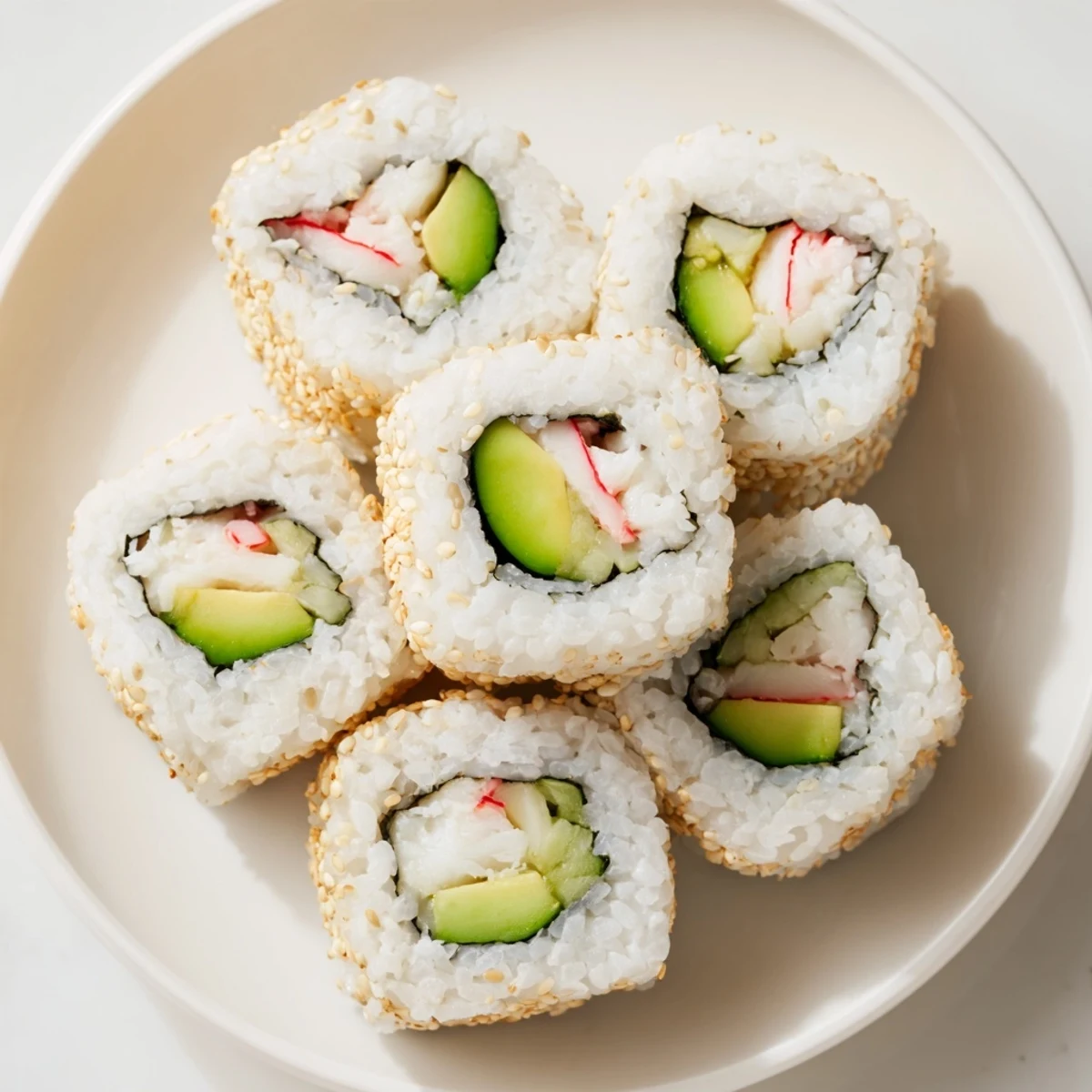 California Crab Avocado Roll