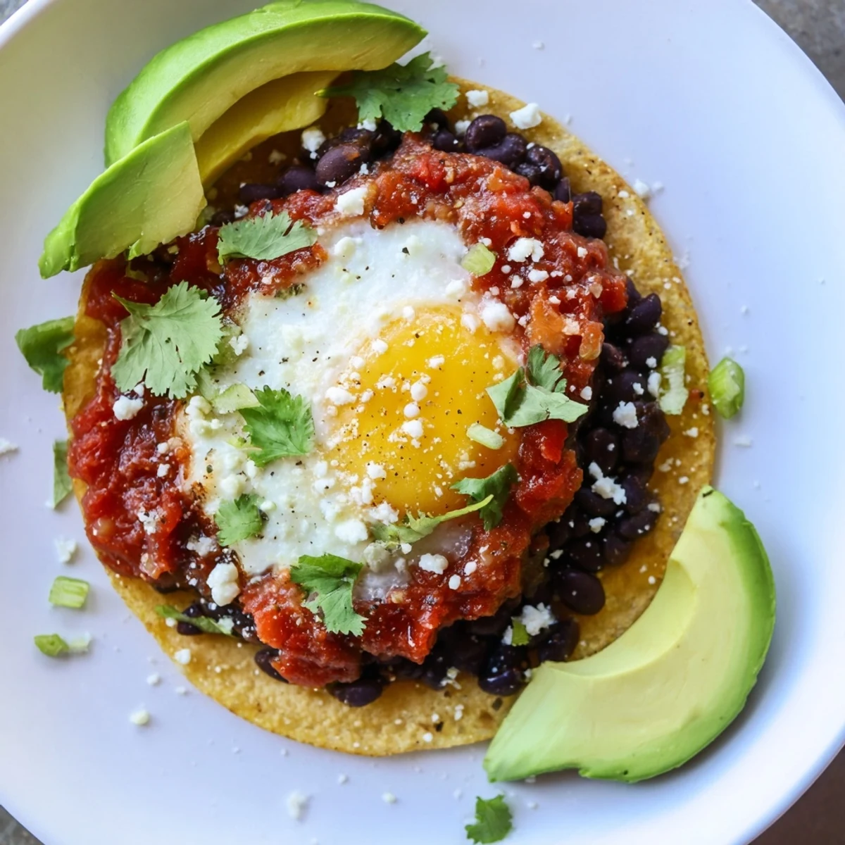 Huevos Rancheros Mexican Breakfast