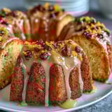 Vibrant lemon blueberry birthday cake with fresh blueberries and zesty lemon, frosted with creamy lemon cream cheese frosting for a spring celebration.