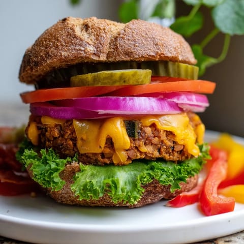 Hearty Veggie Burger Flavor