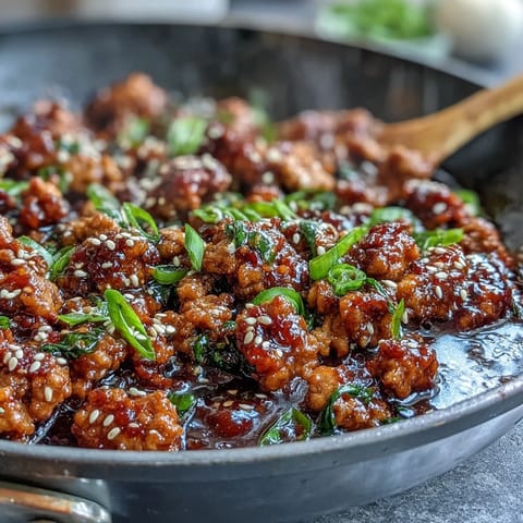 Korean-Style Ground Turkey Bowl