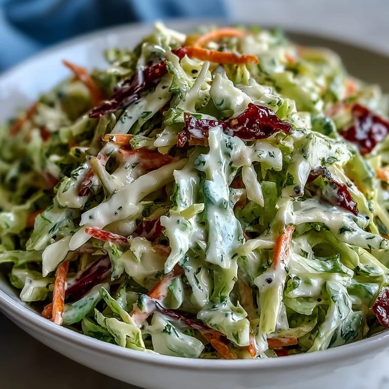 Vibrant Best Cabbage Coleslaw served chilled with green onions, perfect alongside grilled meats or as a refreshing picnic side.