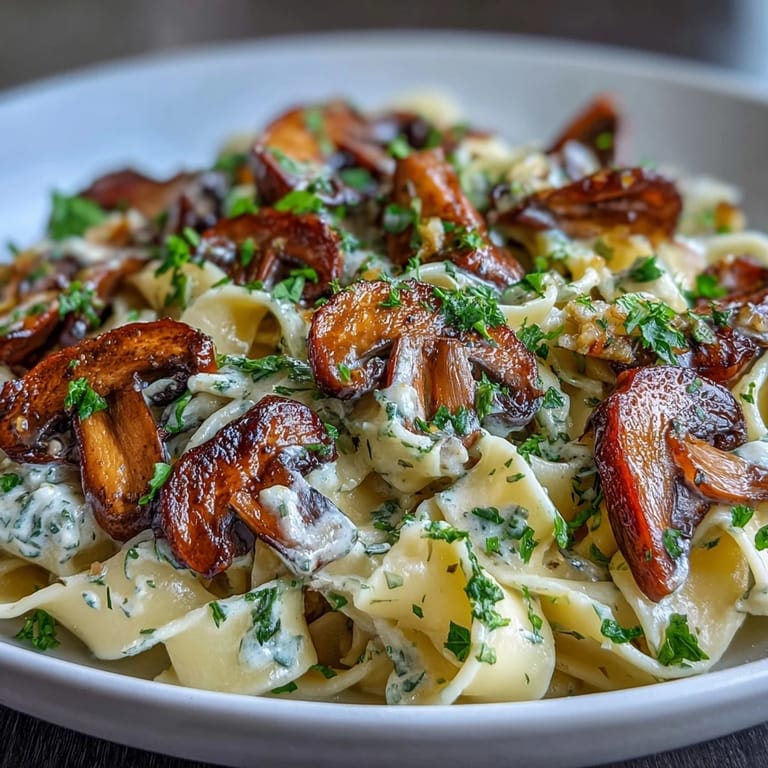 Ready in 40 minutes, Creamy Mushroom Stroganoff offers savory umami flavor, perfect for a quick vegetarian dinner.