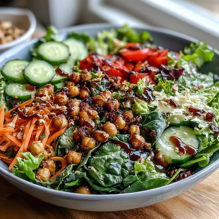 Healthy Mixed Greens Power Bowl with avocado and beans, layered in a white bowl for a wholesome lunch.
