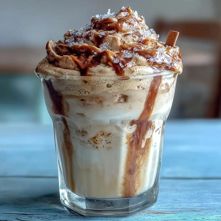 Frozen vanilla bean coffee pops layered with luscious fudge, a cool summer treat.